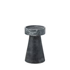 Blythe Black Candle Holder Small 15cm