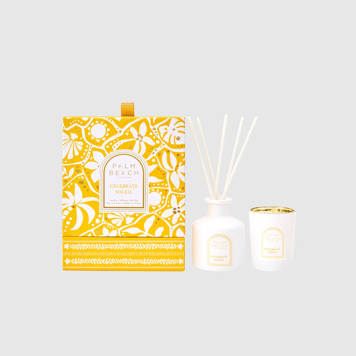 Palm Beach Collection Candle + Diffuser Set - Celebrate Soleil