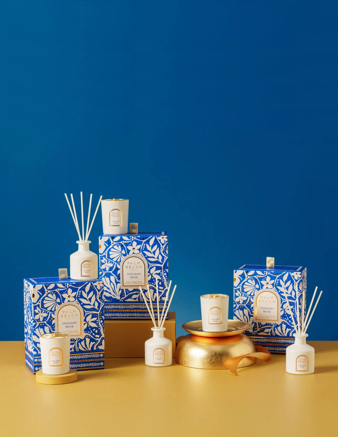 Palm Beach Collection Candle + Diffuser Set - Twilight Musk