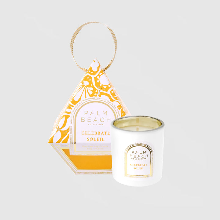 Palm Beach Collection Hanging Bauble Mini Candle 50g Celebrate Soleil