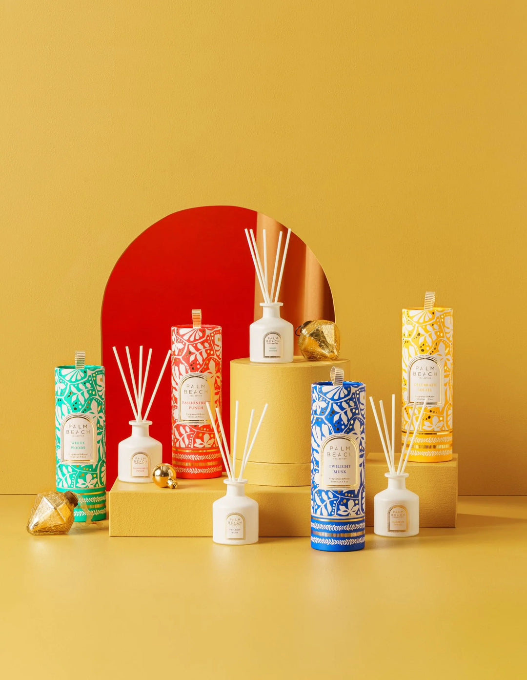 Palm Beach Collection Mini Fragrance Diffuser 50ml White Woods