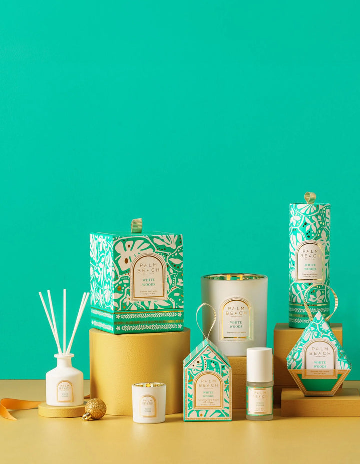 Palm Beach Collection Mini Fragrance Diffuser 50ml White Woods