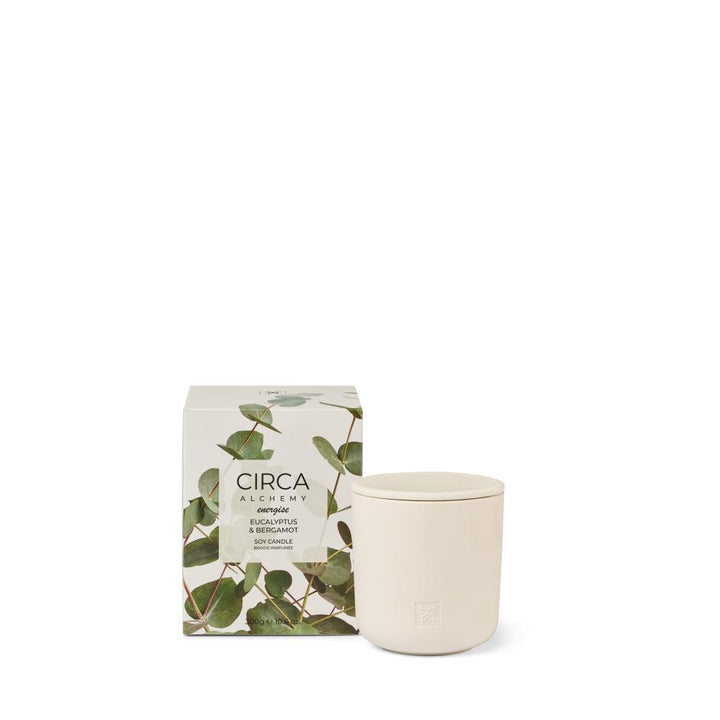 Circa 300G Candle - Alchemy Energise - Eucalyptus & Bergamot