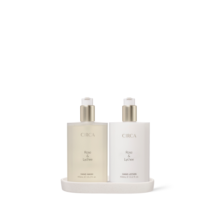 Circa 900ml Hand Care Duo Set - Mothers Day - Rose & Lychee - 25