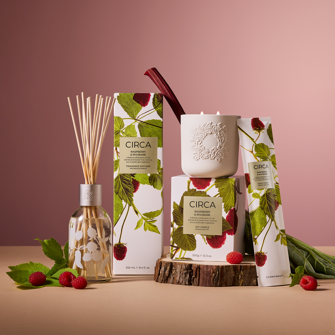 Circa 250ml Diffuser - Christmas - Raspberry & Rhubarb