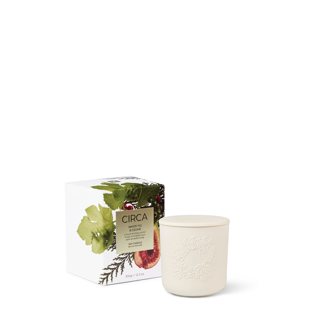Circa 300g Candle - White Fig & Cedar