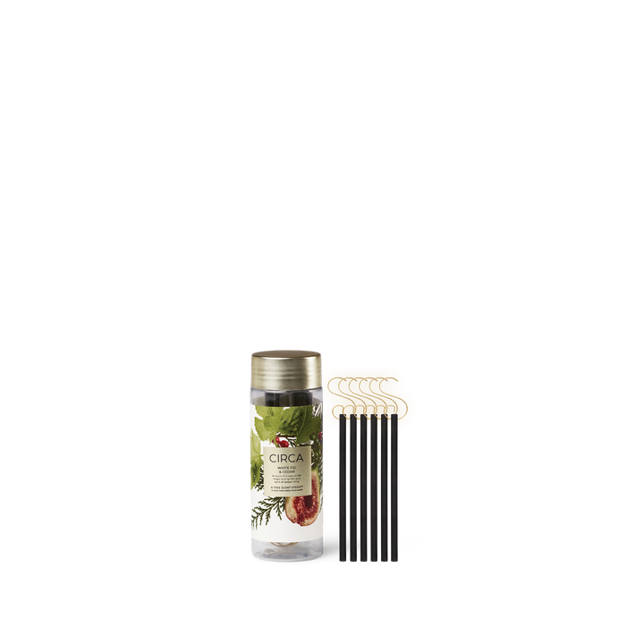 Circa 6 Christmas Tree Scent Stems - White Fig & Cedar