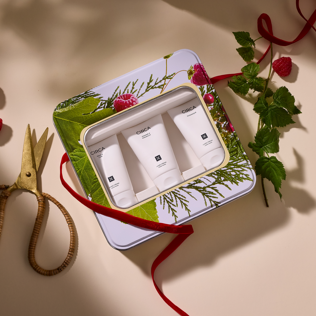 Circa 3x40ml Hand Cream Trio - (JASMINE & MAGNOLIA, OCEANIQUE, PEAR & LIME)