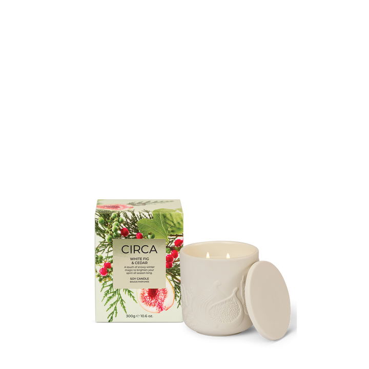 Circa 300g Candle - Christmas - White Fig &amp; Cedar