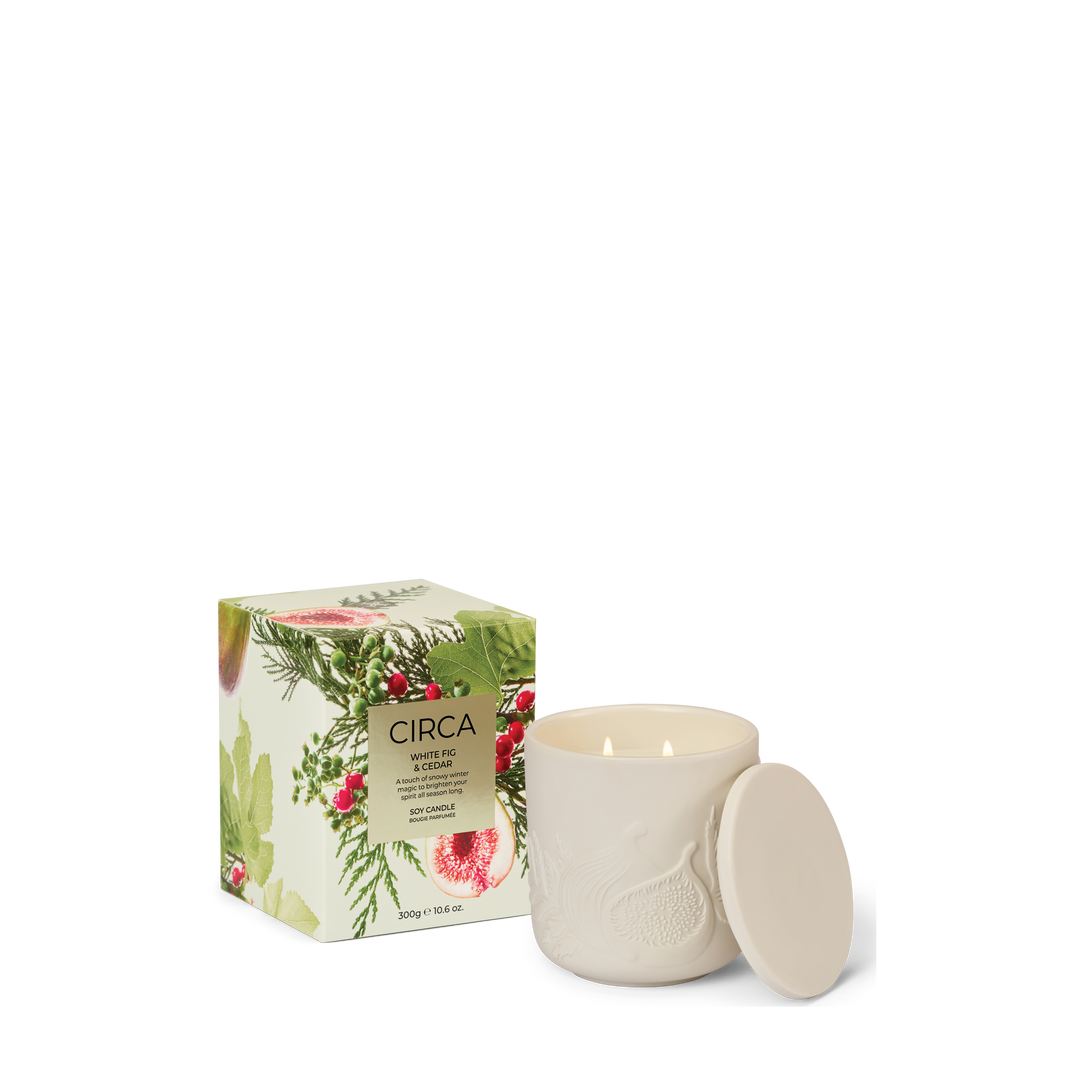 Circa 300g Candle - Christmas - White Fig &amp; Cedar