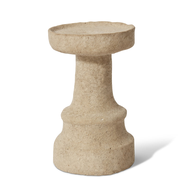 Aminata Candle Holder Natural 12x12x19cm