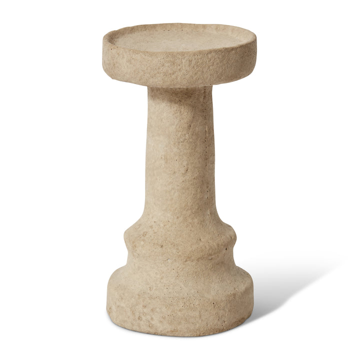 Aminata Candle Holder Natural 12x12x22cm