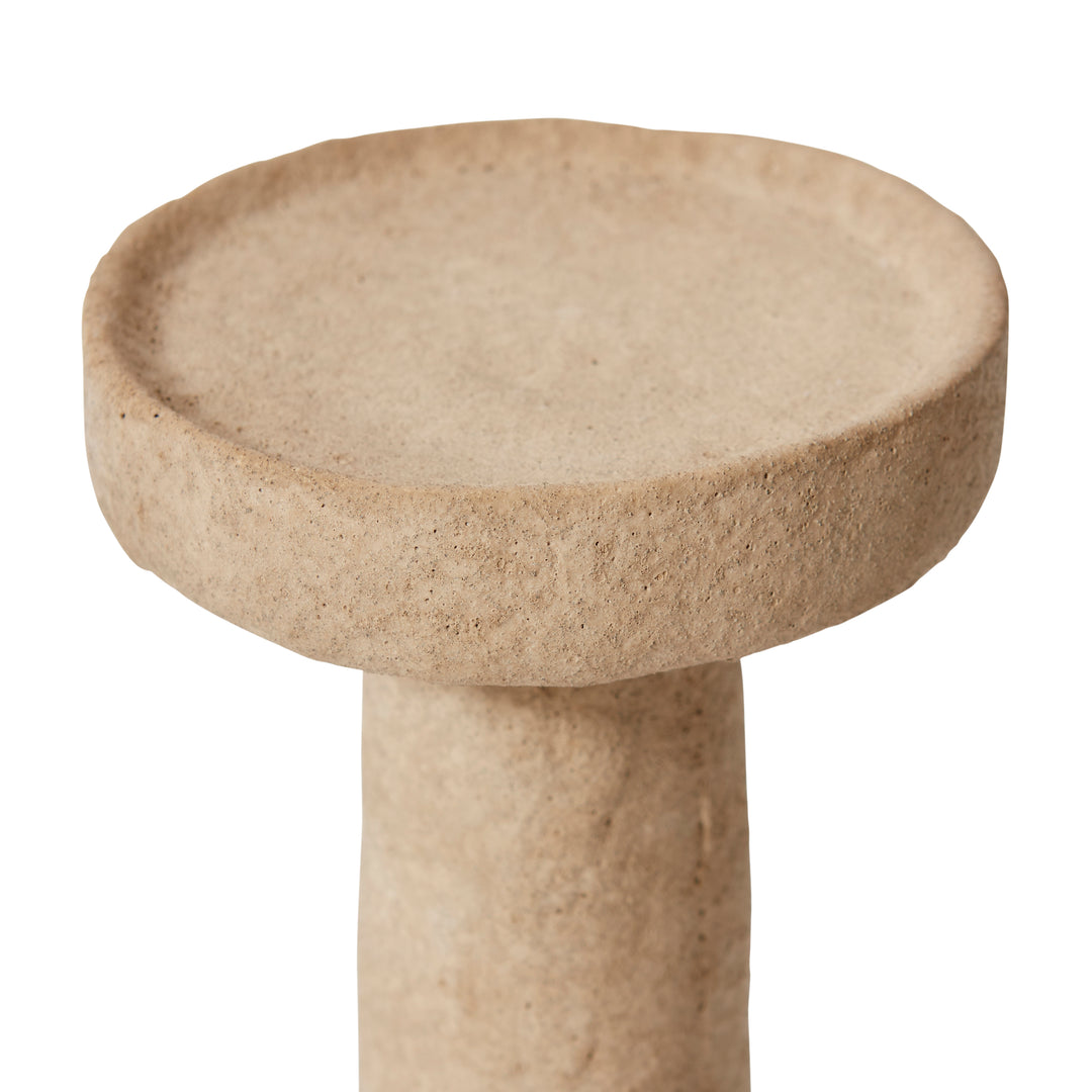Aminata Candle Holder Natural 12x12x22cm