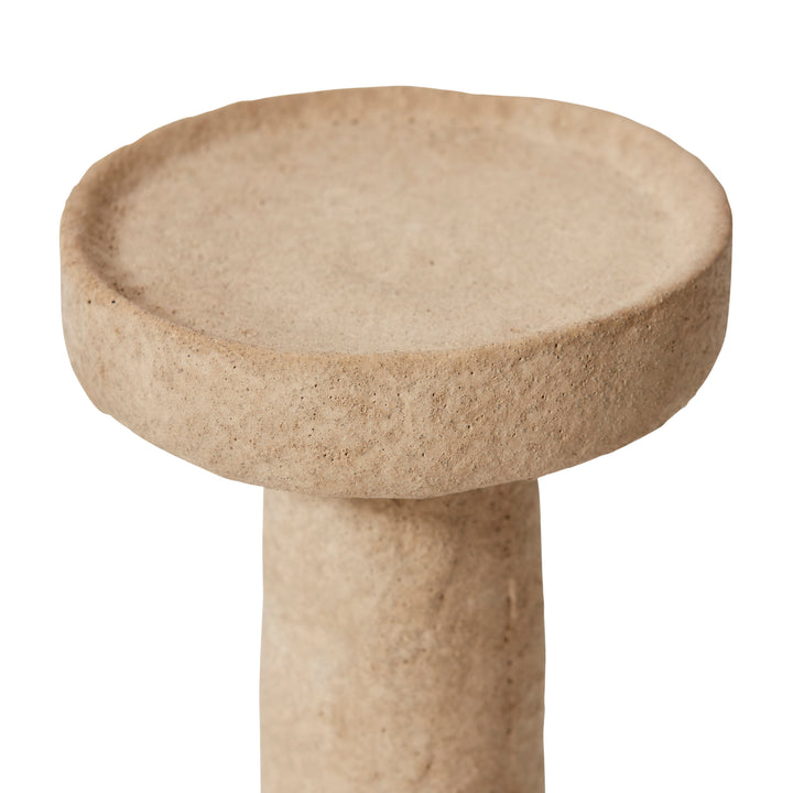 Aminata Candle Holder Natural 12x12x22cm