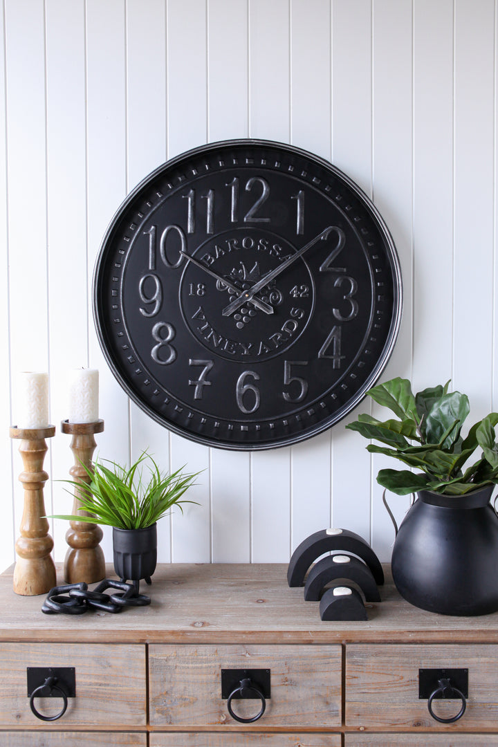 Barossa Valley Wall Clock 72cm dia