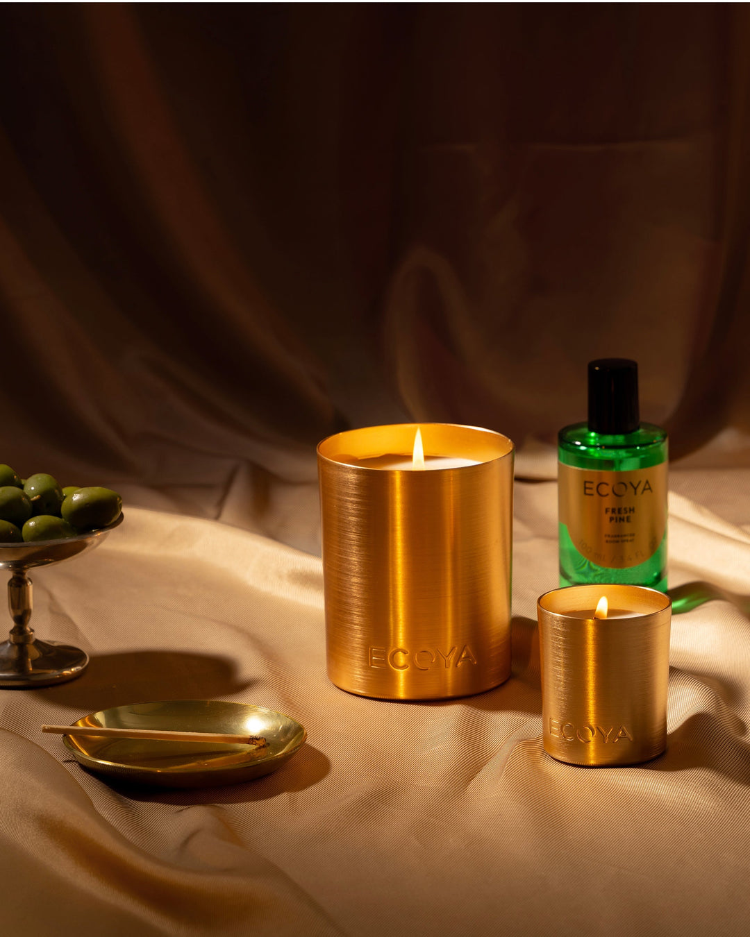 Ecoya Goldie Candle Fresh Pine 460G