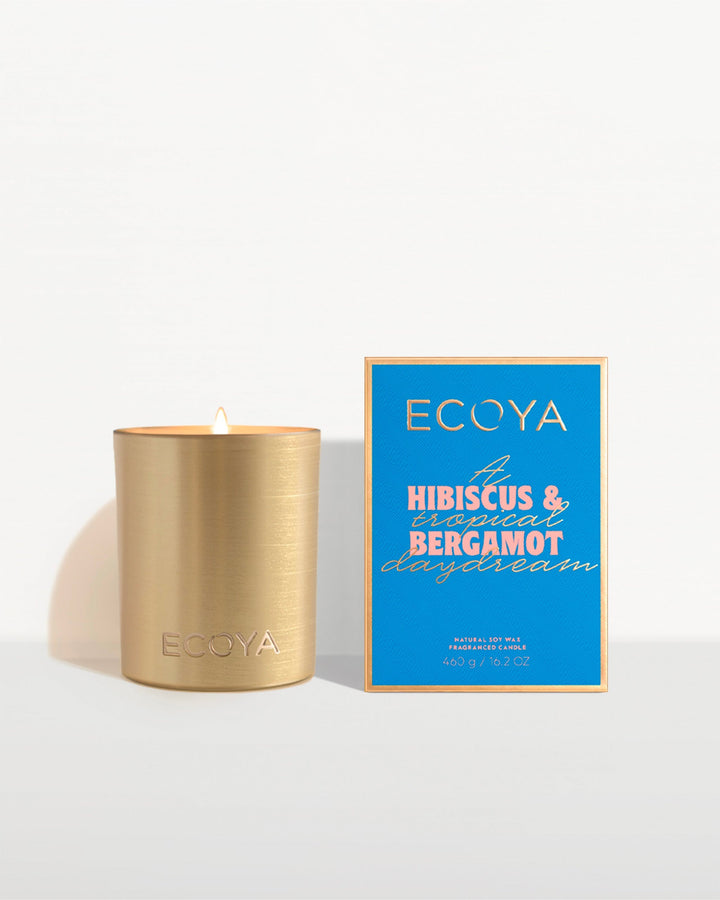 Ecoya Goldie Candle Hibiscus & Bergamot 460G