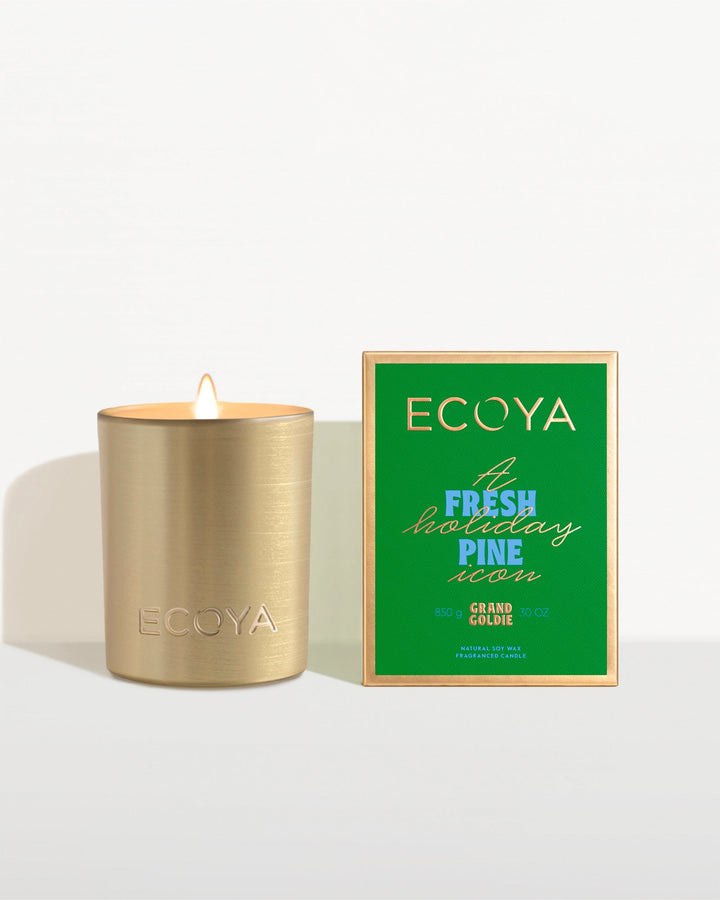 Ecoya Mini Goldie Candle Fresh Pine 105G