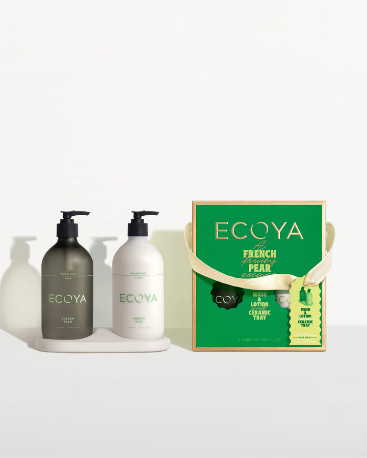 Ecoya Bathroom Gift Set French Pear