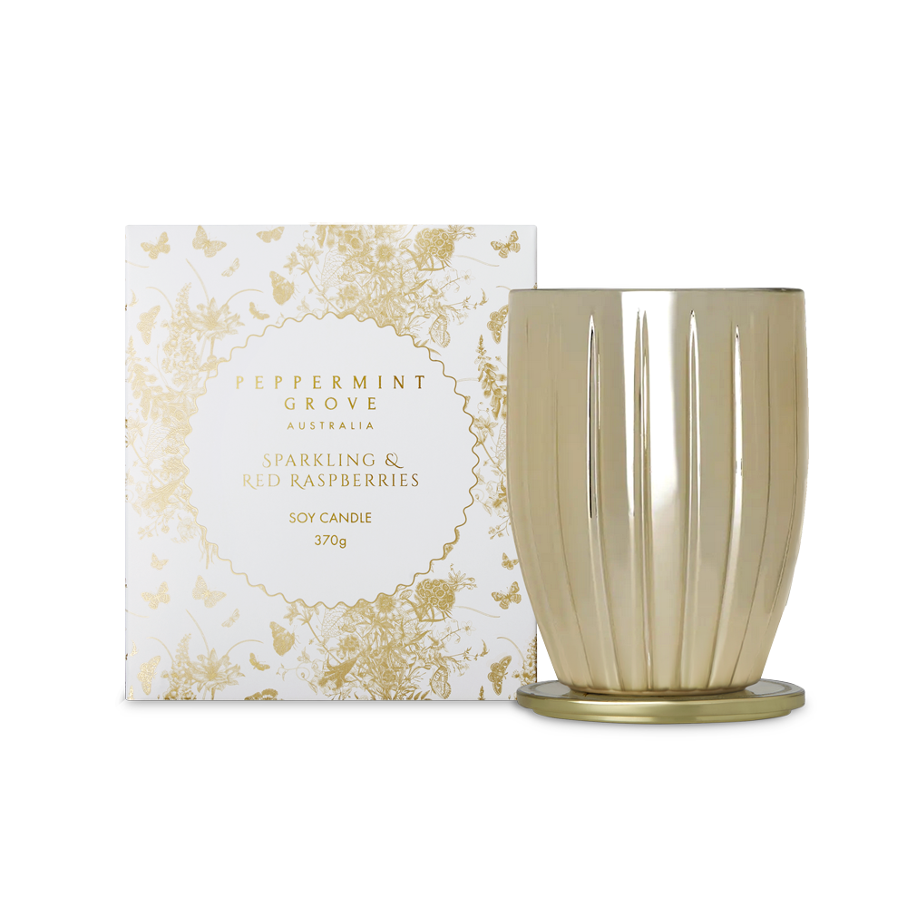PG Sparkling & Red Raspberries - Large Candle 370g