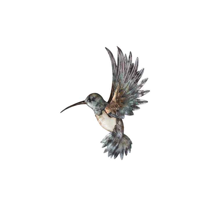 Capiz Hummingbird Wall Art 33x 32cm