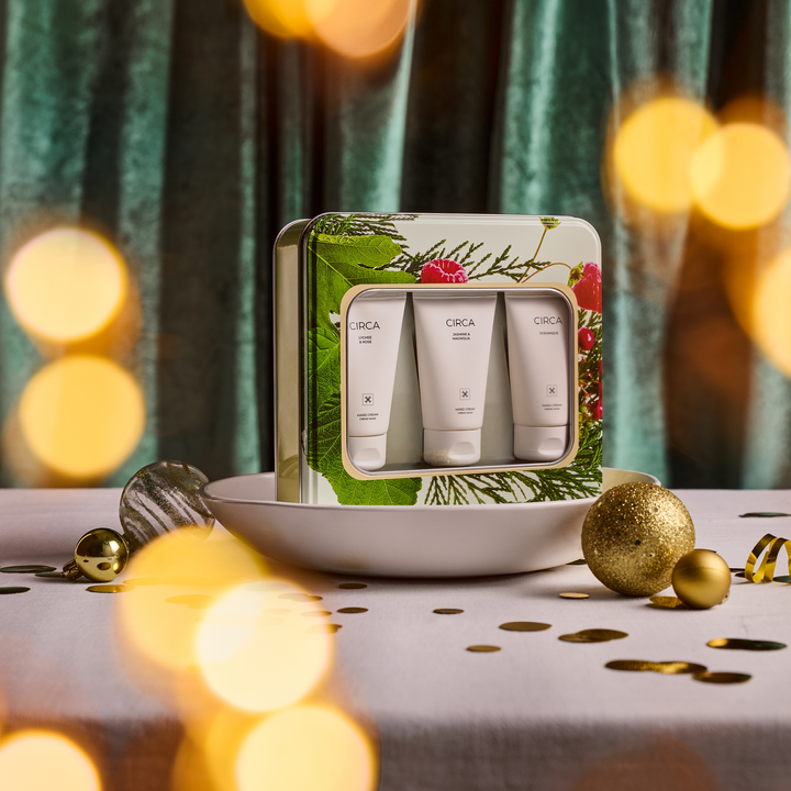 Circa 3x40ml Hand Cream Trio - Christmas - (Jasmine &amp; Magnolia, Oceanique, Lychee &amp; Rose) - Christmas