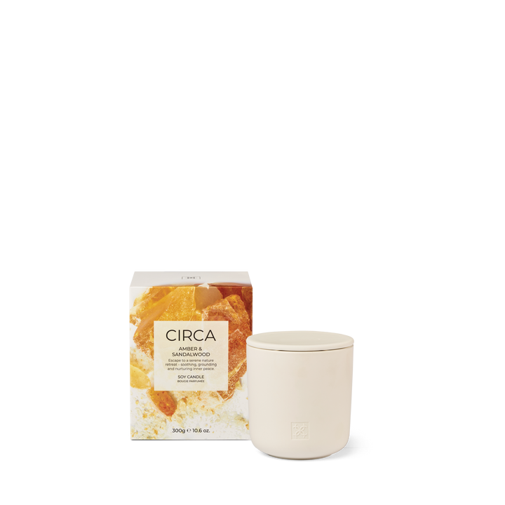Circa 300G Candle - Amber & Sandalwood