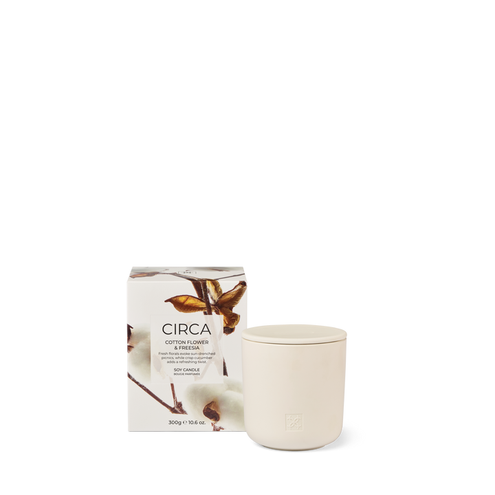 Circa 300G Candle - Cotton Flower & Freesia