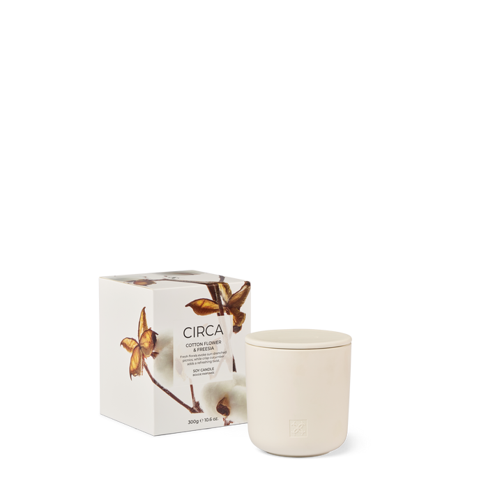 Circa 300G Candle - Cotton Flower & Freesia