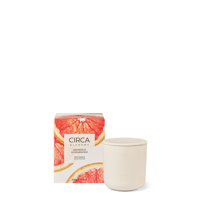 Circa 300G Candle - Alchemy - Grapefruit & Cedarwood