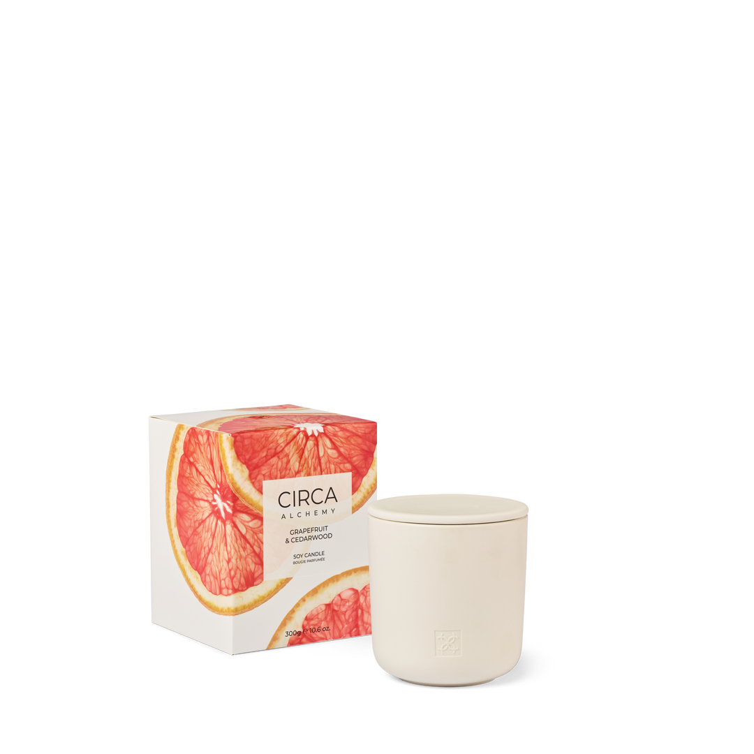 Circa 300G Candle - Alchemy - Grapefruit & Cedarwood