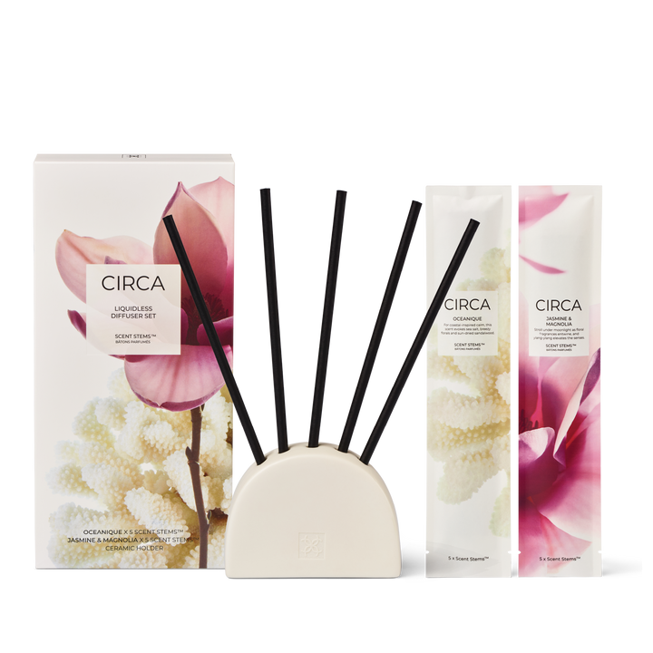 Circa Scent Stems Duo - (Oceanique & Jasmine & Magnolia)
