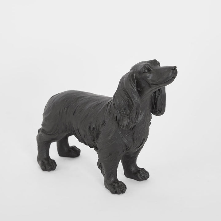Coco Dachshund Sculpture Black 17.8x8.5x25cm