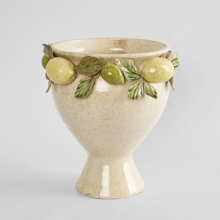 Amalfi Lemon Urn L:26.5 W:26.5 H:26.5