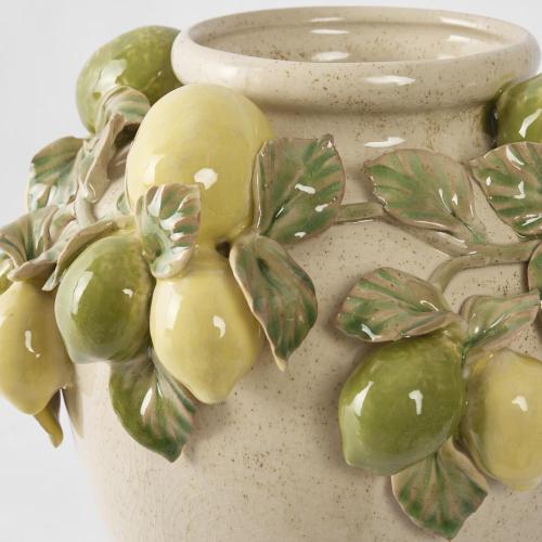 Amalfi Lemon Vase L:27 W:27 H:26.5