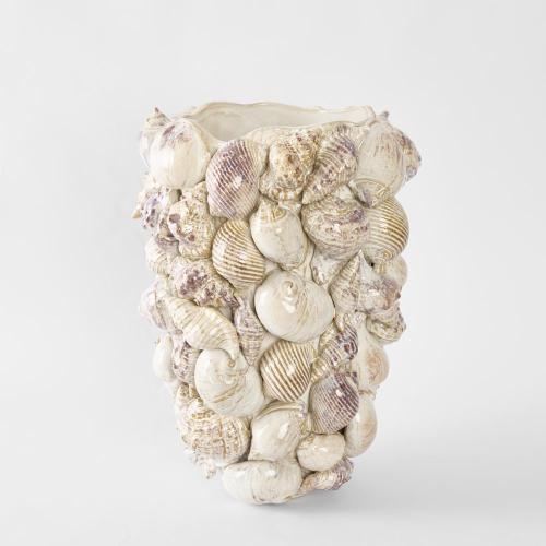 Aquata Shell Vase L:27 W:27 H:34.5