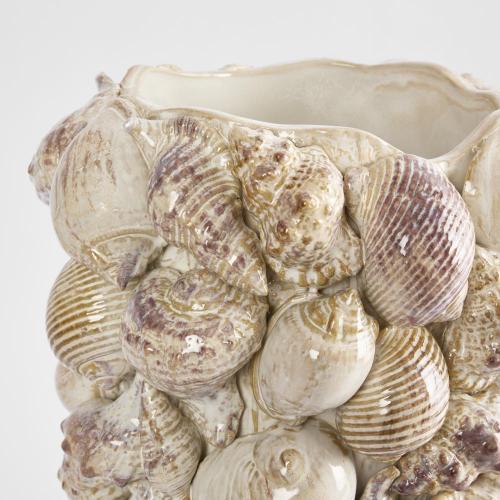 Aquata Shell Vase L:27 W:27 H:34.5
