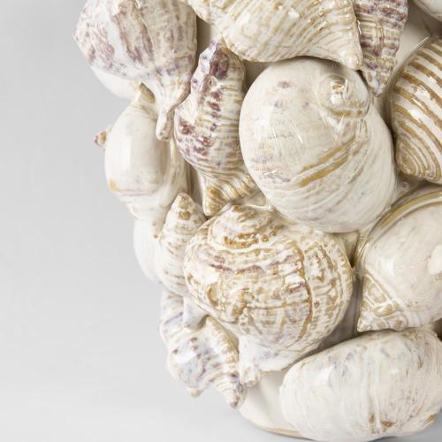 Aquata Shell Vase L:27 W:27 H:34.5