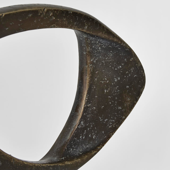 Bonsa Abstract Sculpture Bronze 23.7x46x62cm