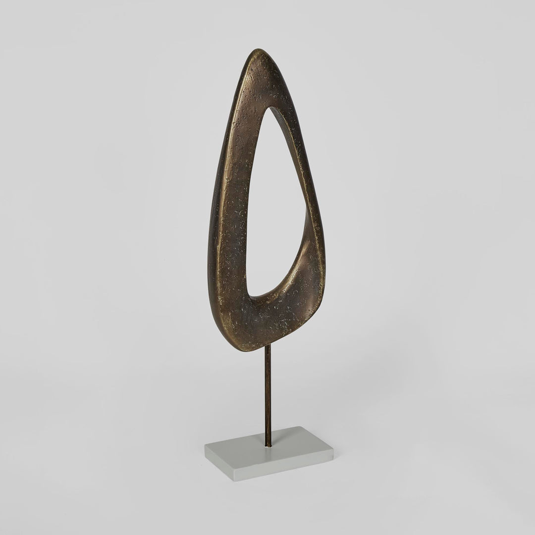 Manny Abstract Sculpture Bronze 26.4x8x52.5cm
