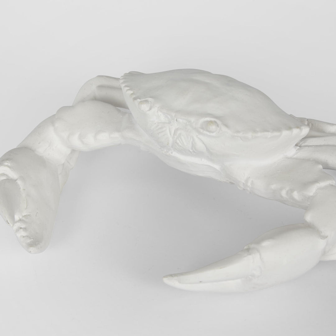 Claude White Crab L:19.5 W:17.5 H:7