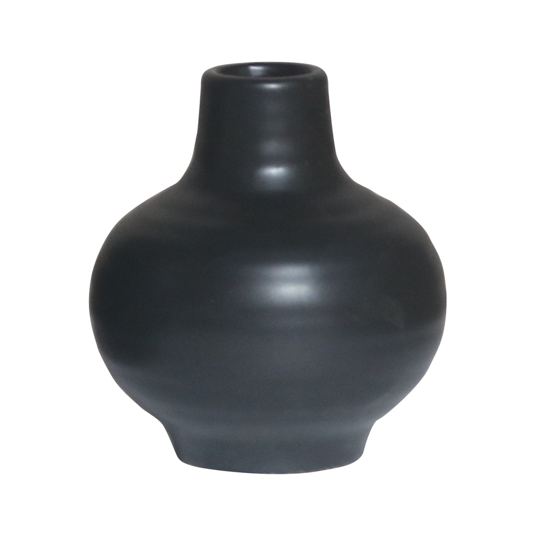 Sunboop Bud Vase Black 8x8x10cm