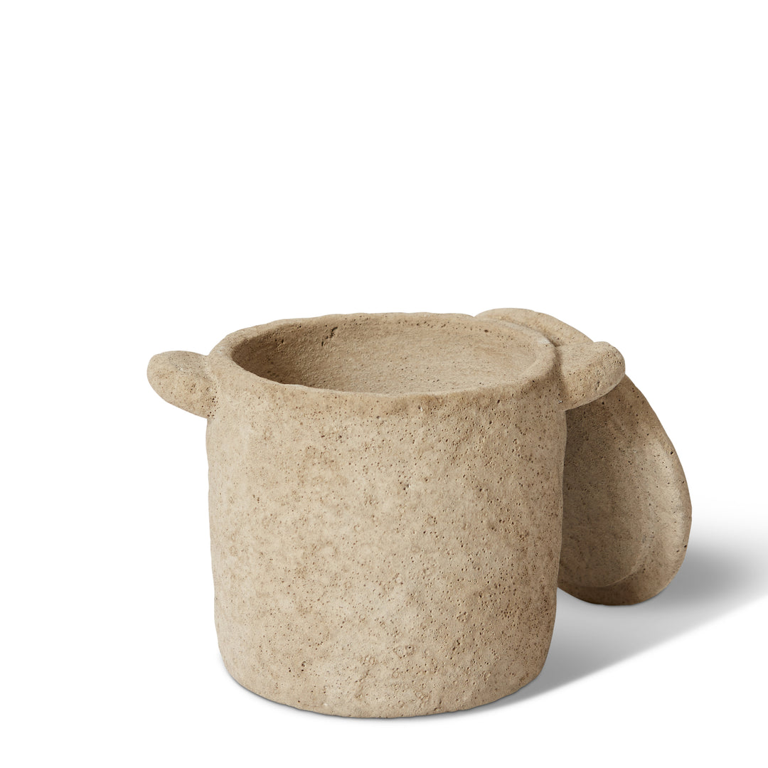 Aminata Decor Jar Natural 15x11x13cm