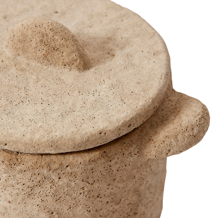 Aminata Decor Jar Natural 15x11x13cm