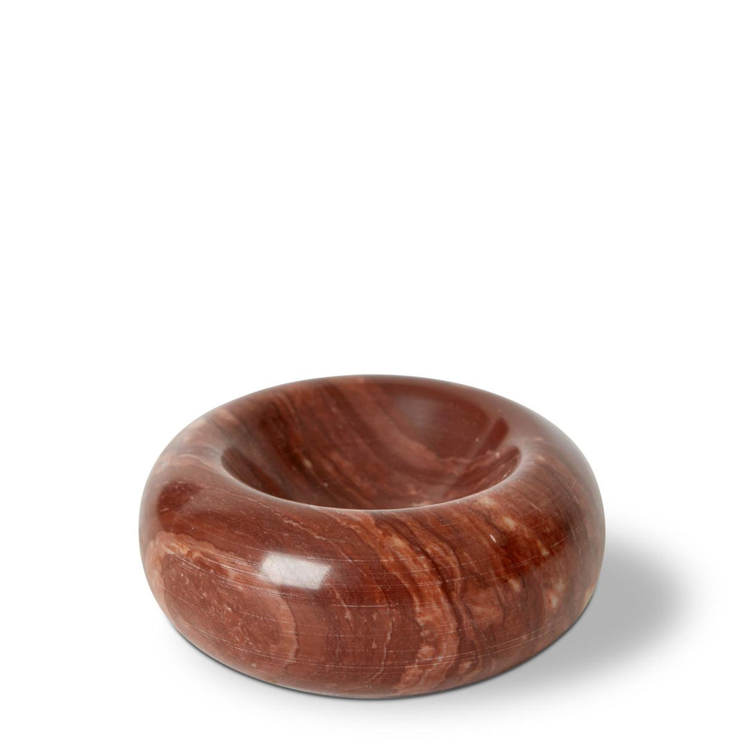 Luan Trinket Bowl 10x10x4cm Burgundy