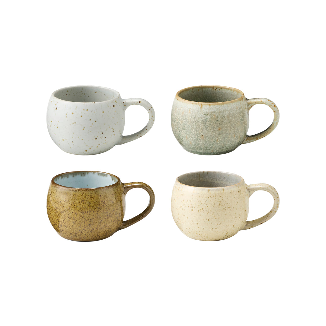 Elm Set of 4 Esspresso Cups 120ml