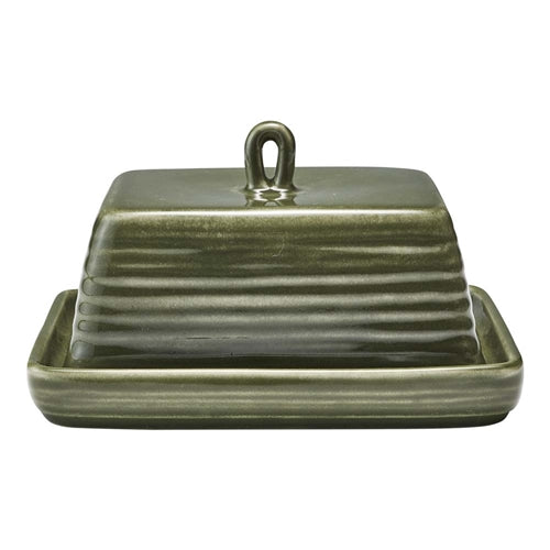 Ottawa Butter Dish 15cm x 10.5cm Moss