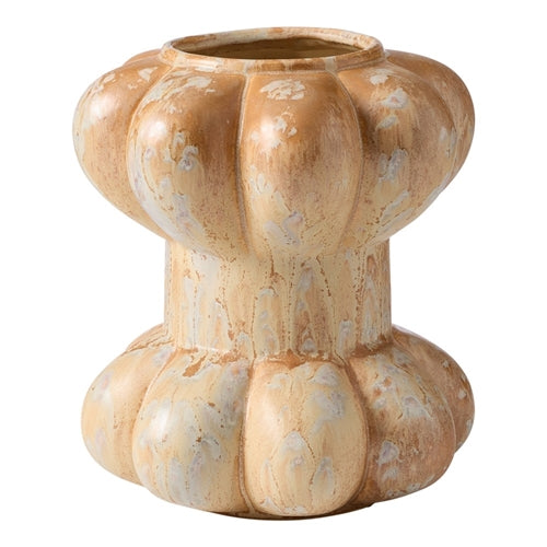 Dune Ceramic Vase 23.5cm Toffee