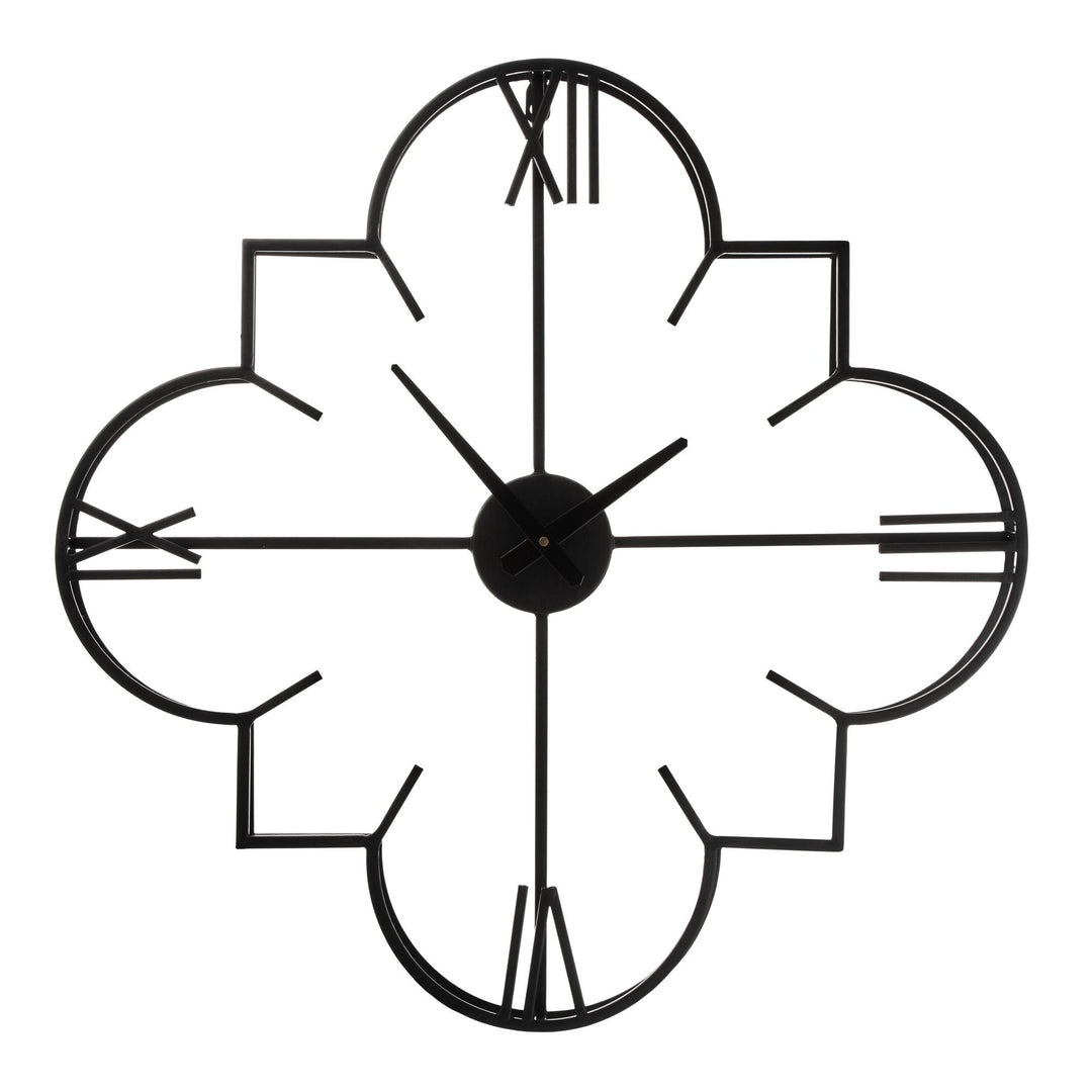 Ellery Wall Clock 5x61x61cm Black