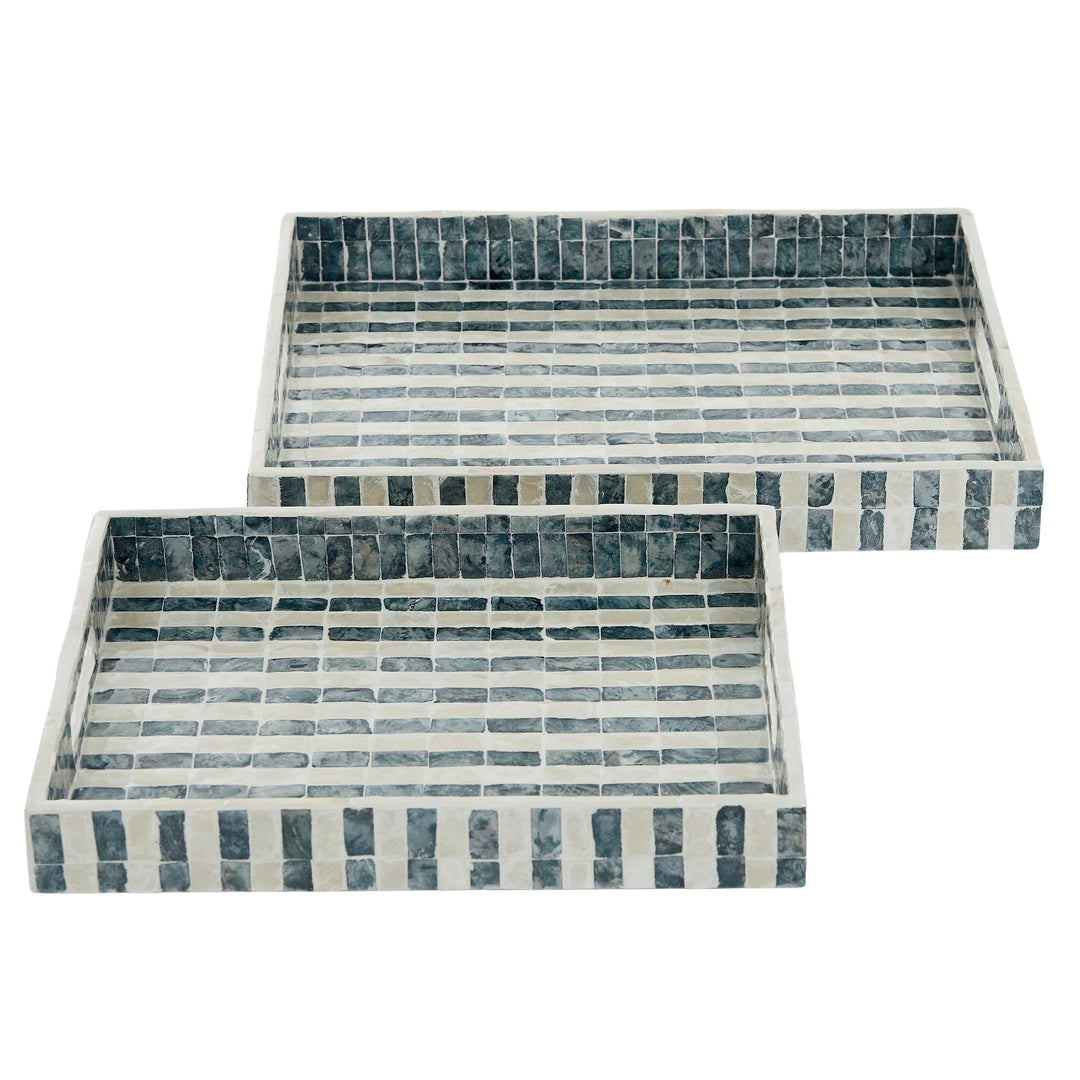 Nya Inlay Tray Small Navy/Ivory
